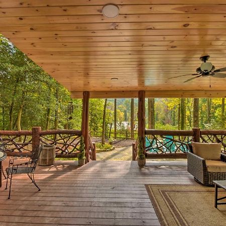 Clayton Retreat With Spacious Deck And Mtn Views! Villa Exterior photo